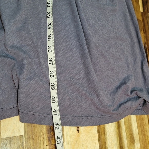 Anthropologie Velvet by Graham Spencer Small Gussie Side Tie Blue Slub Dress - Picture 15 of 15